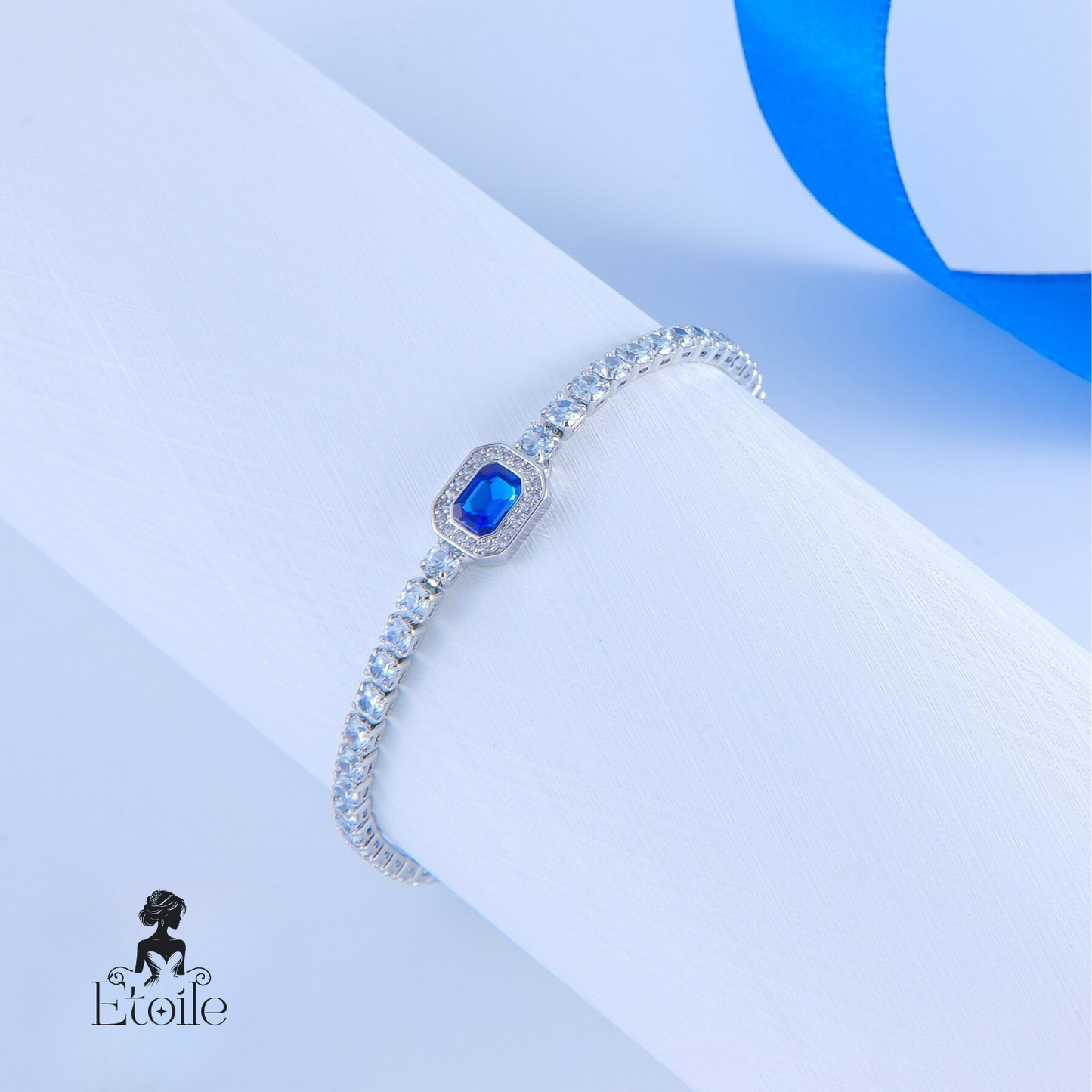 ✨ اسوارة تنس زركون – ملون ✨