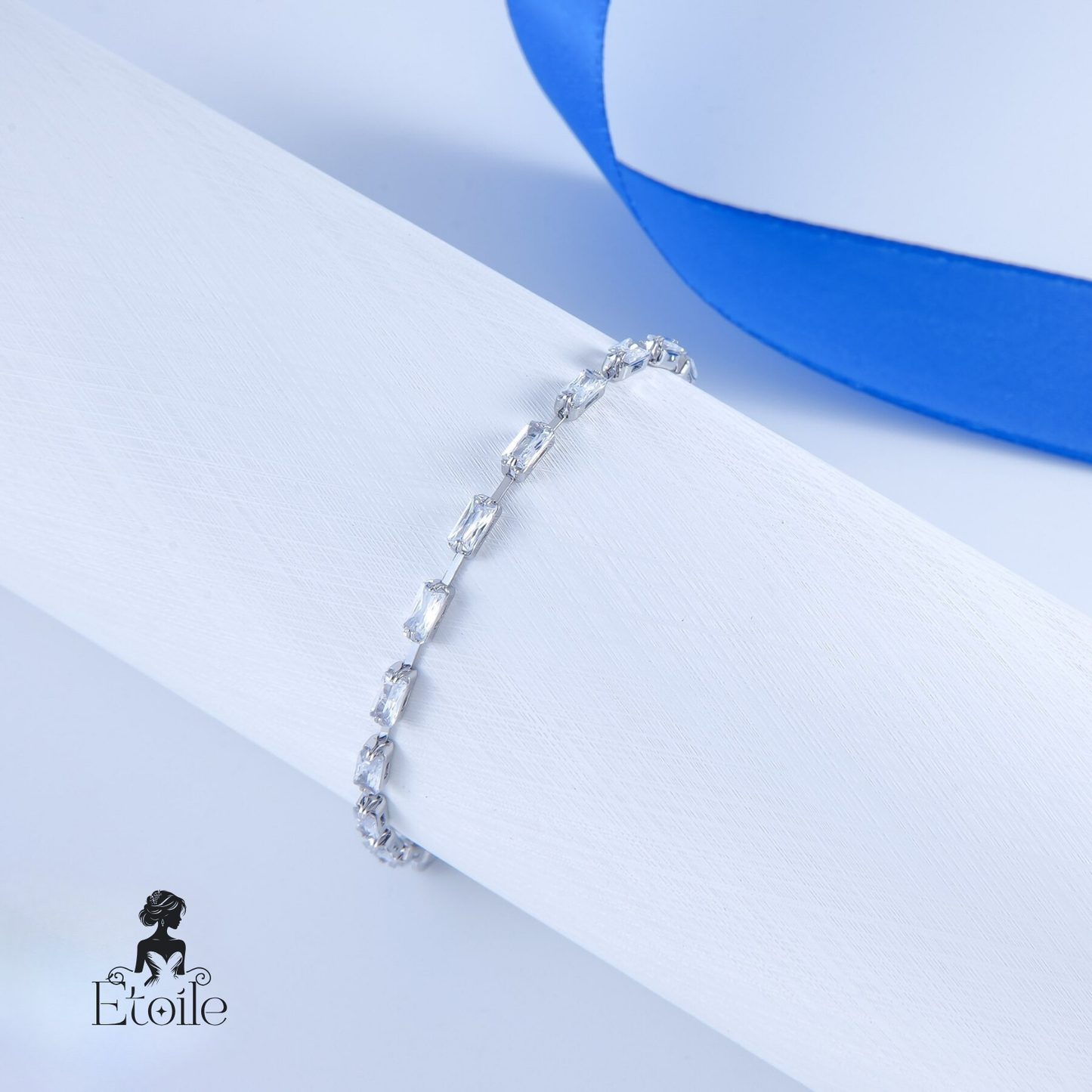 ✨ اسوارة تنس زركون – رفيع ✨