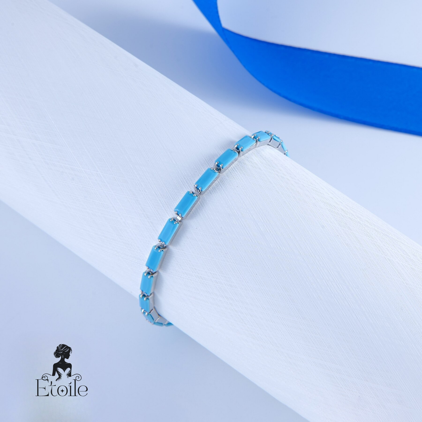 ✨ اسوارة تنس زركون – رفيع ✨