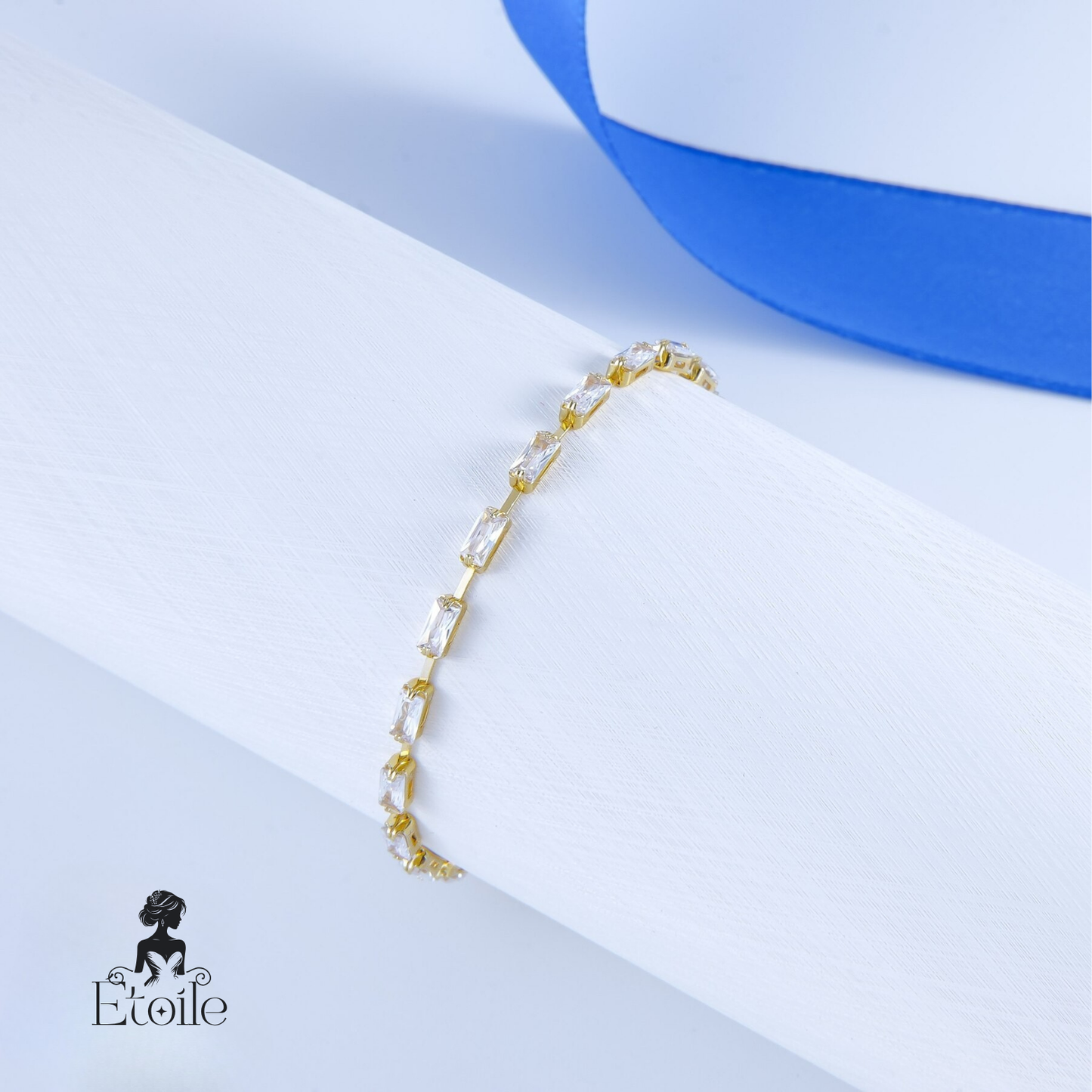 ✨ اسوارة تنس زركون – رفيع ✨