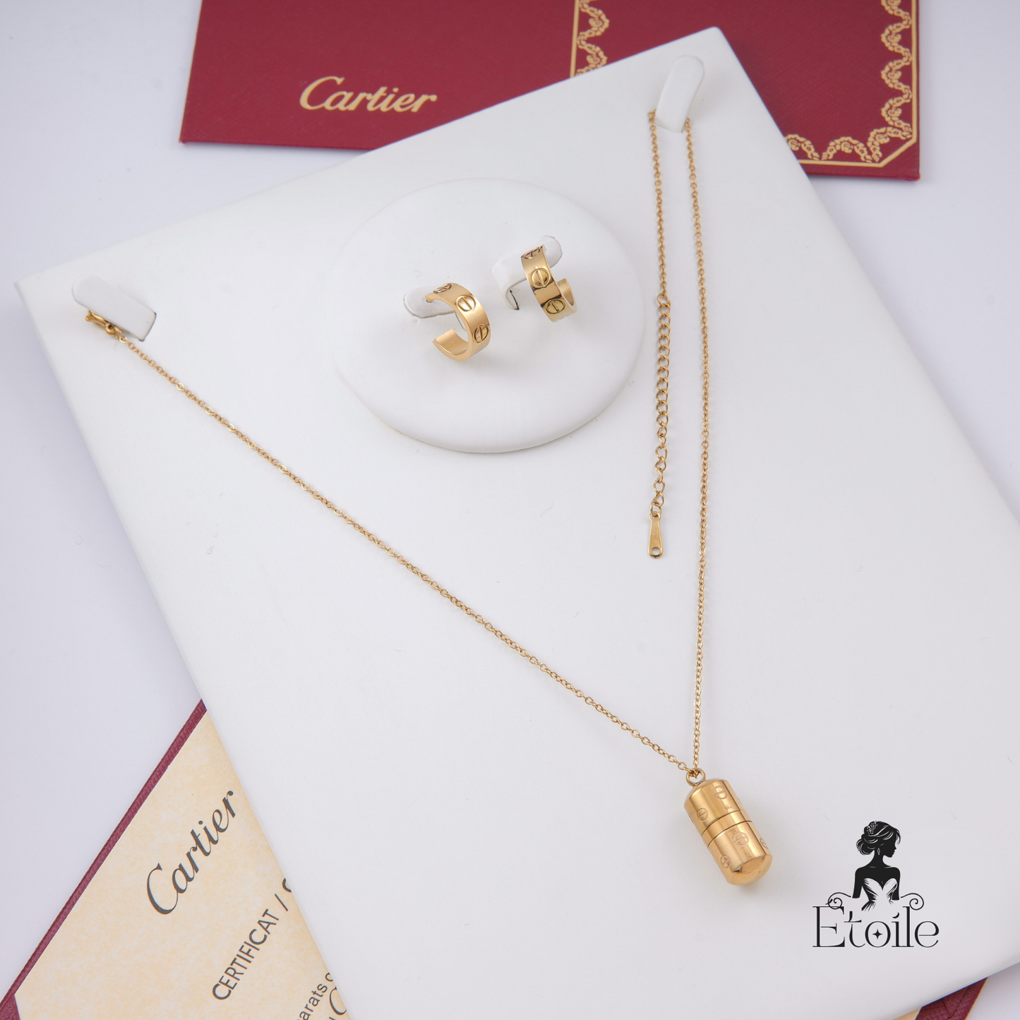 ✨ طقم كارتير Love - تعبئة عطر ✨