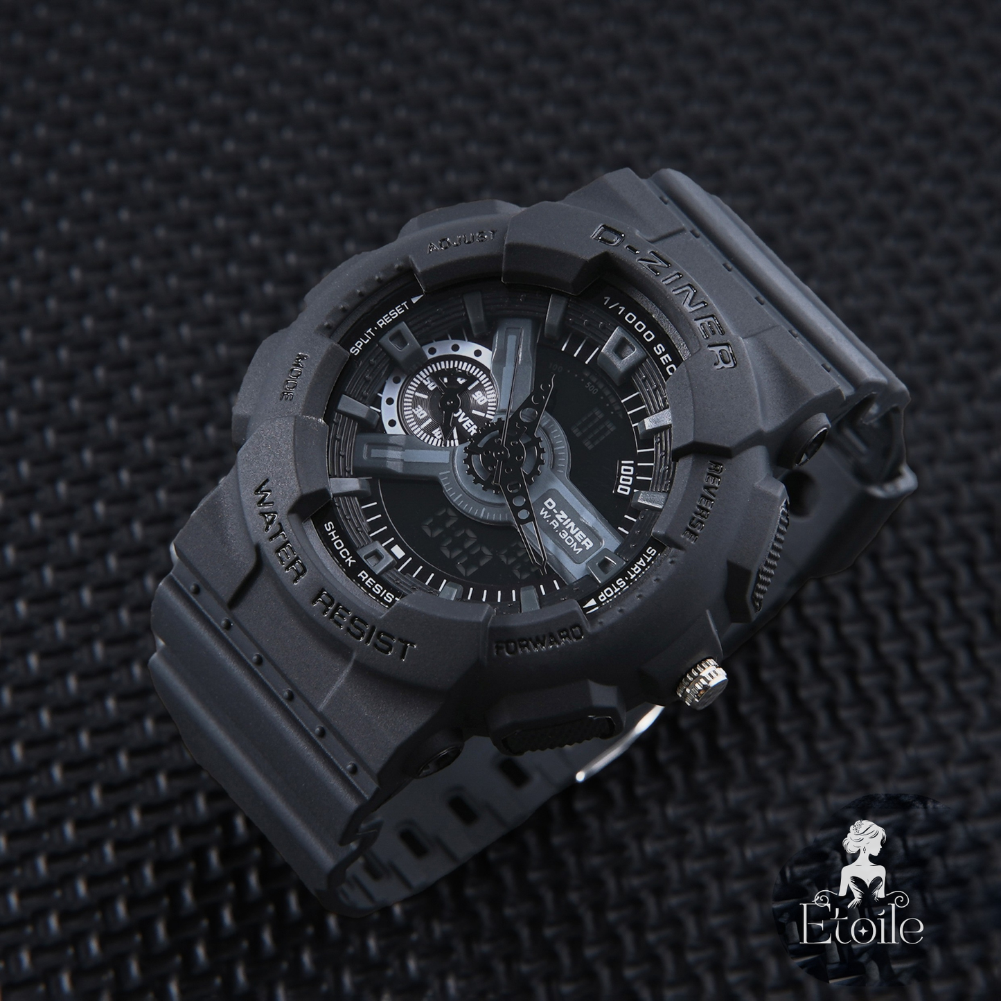 ✨ ساعة Designer G-Shock – أسود مطفي أنيق ✨