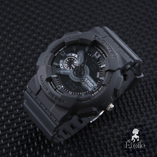 ✨ ساعة Designer G-Shock – أسود مطفي أنيق ✨