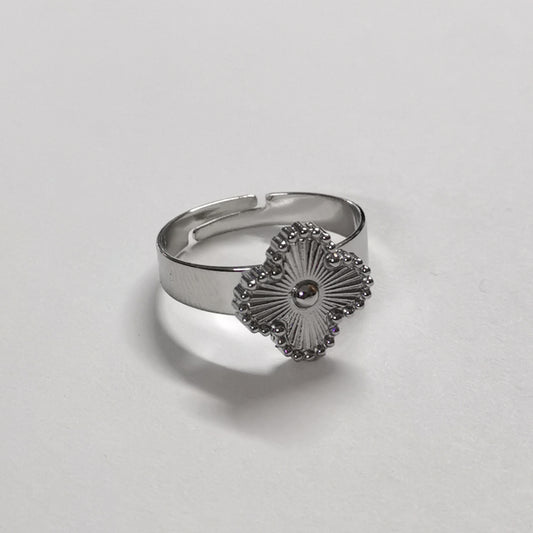 ✨ خاتم فان كليف فضي ✨