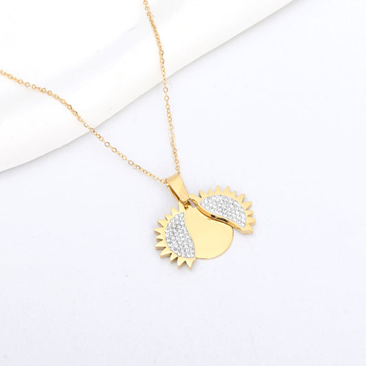 سنسال حفر شمس – أبيض ⚪☀️