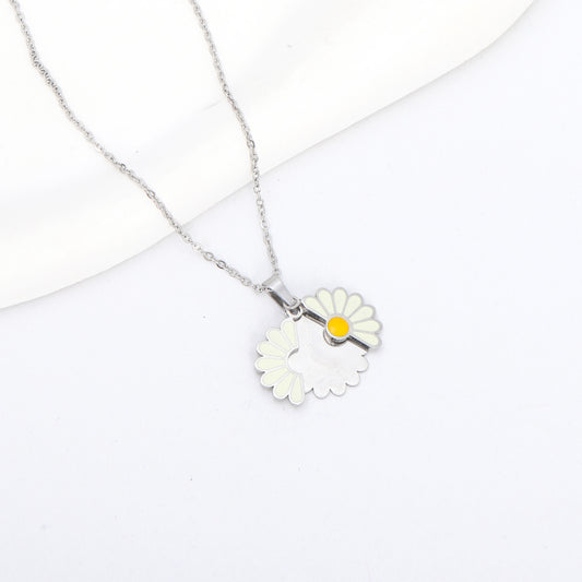 سنسال دوار الشمس – فضي 🌻✨