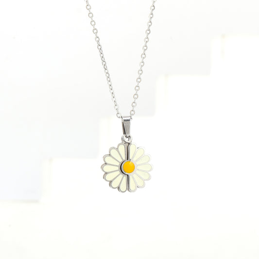 سنسال دوار الشمس – فضي 🌻✨