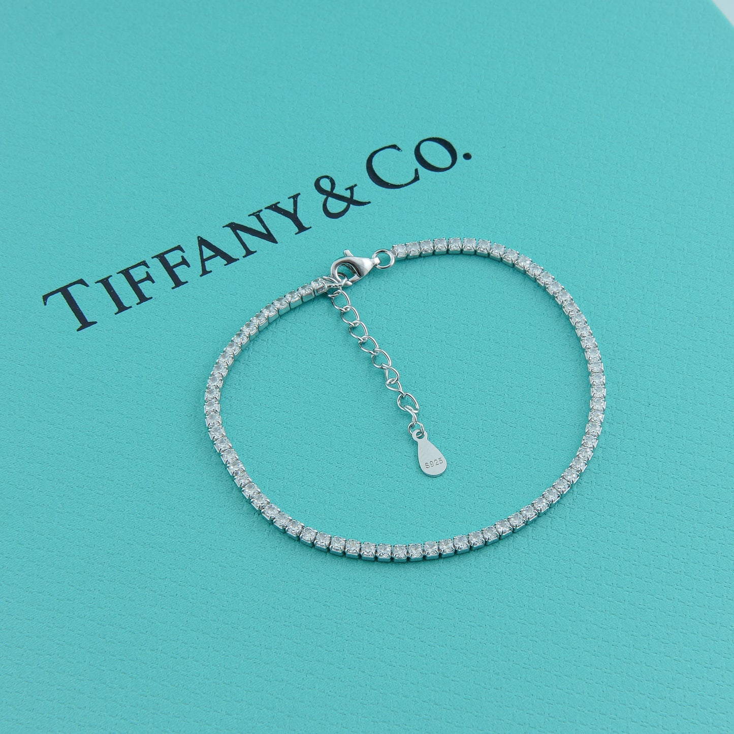 ✨ اسوارة تنس فضة – نمرة 2 ✨