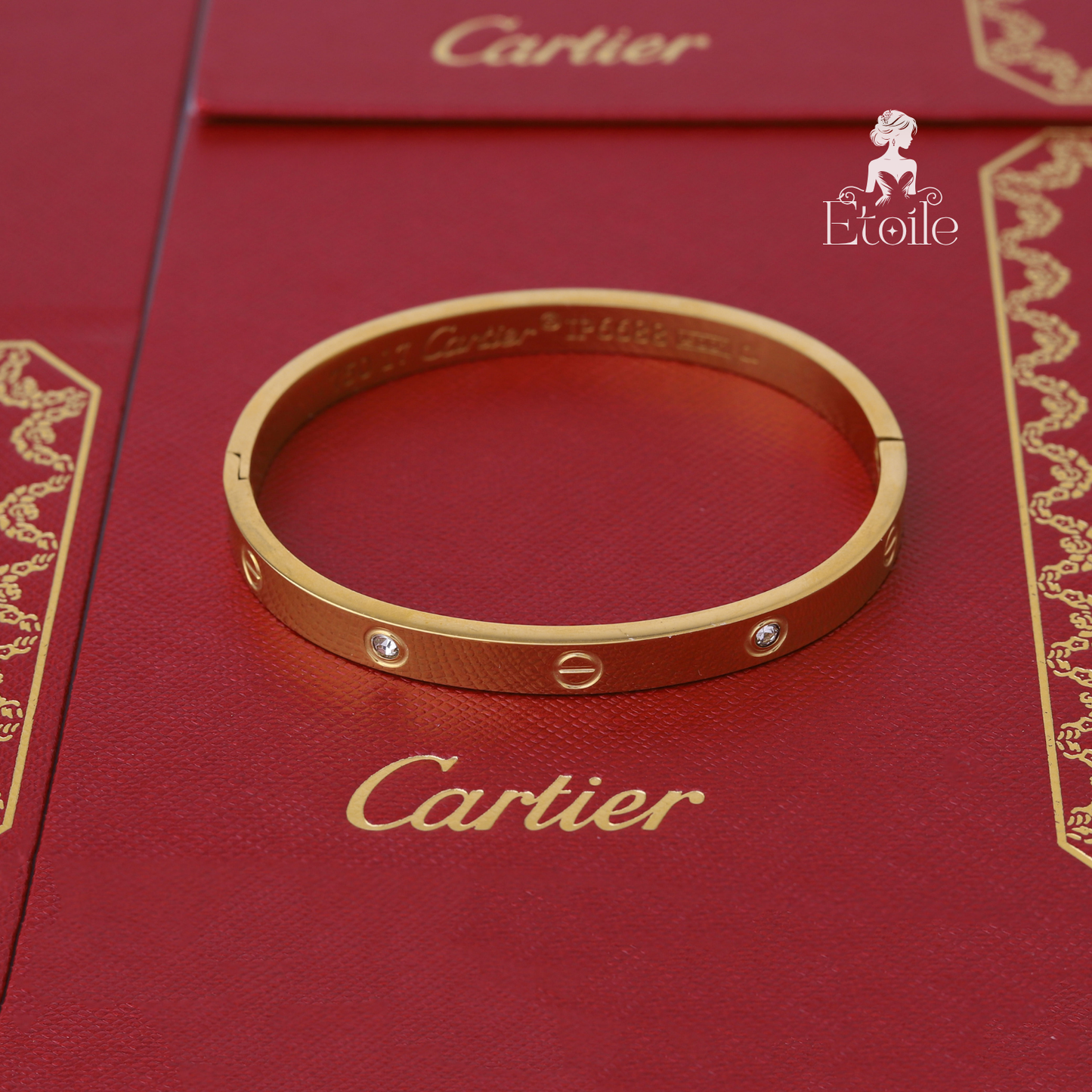 ✨ أسوارة كارتير - ذهبي زركون ✨