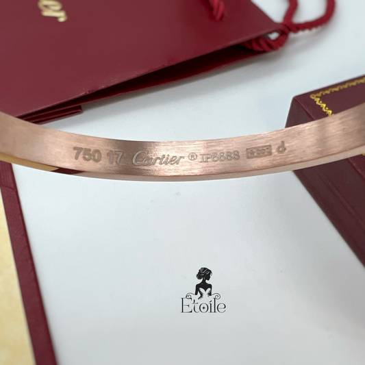 ✨ أسوارة كارتير زركون روز جولد ✨