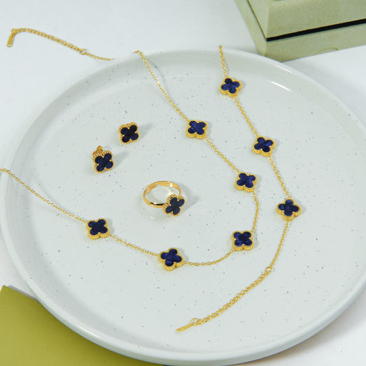 ✨ طقم فان كليف أزرق - 4 قطع ✨