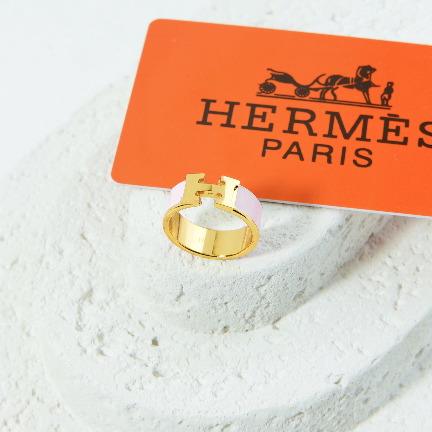 ✨ خاتم هيرمز – زهري فاخر ✨