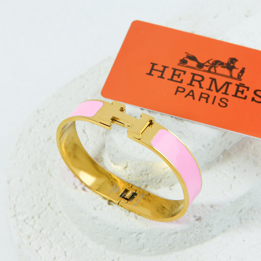 ✨ اسوارة هيرميز – زهري فاخر ✨