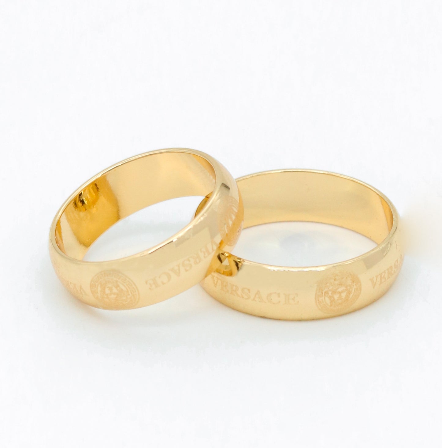 🔱 دبلة/خاتم مختم فرزاتشي (Versace Signet Ring)