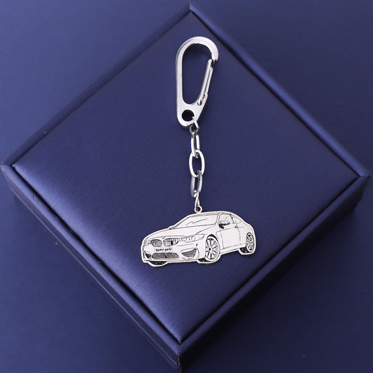✨ ميدالية فضة بتصميم سيارتك الخاصة 🚗
