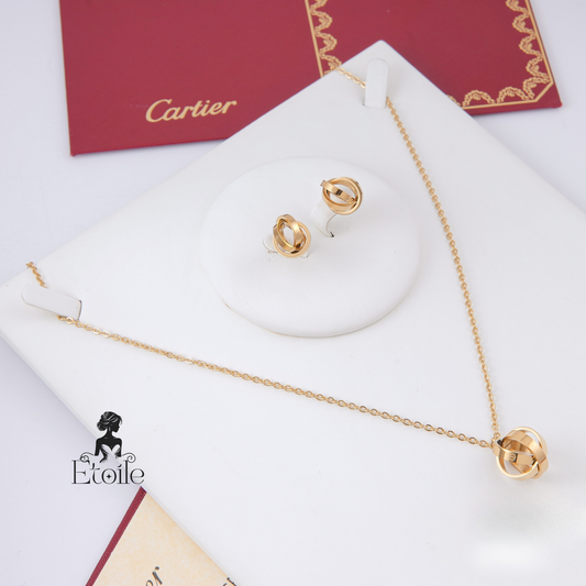 ✨ طقم كارتير Love - تربل حلقات ✨