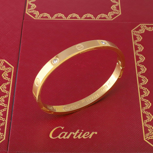✨ طقم كارتير Love - 4 قطع ذهبي ✨