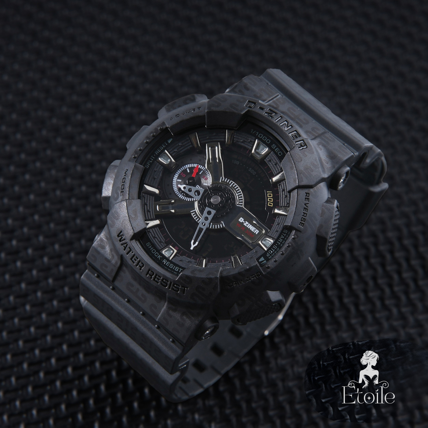 ✨ ساعة Designer G-Shock – رمادي أنيق وعصري ✨