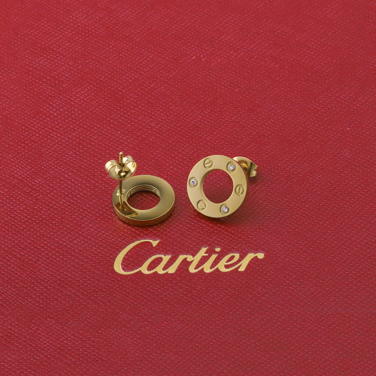 ✨ طقم كارتير Love - 4 قطع ذهبي ✨