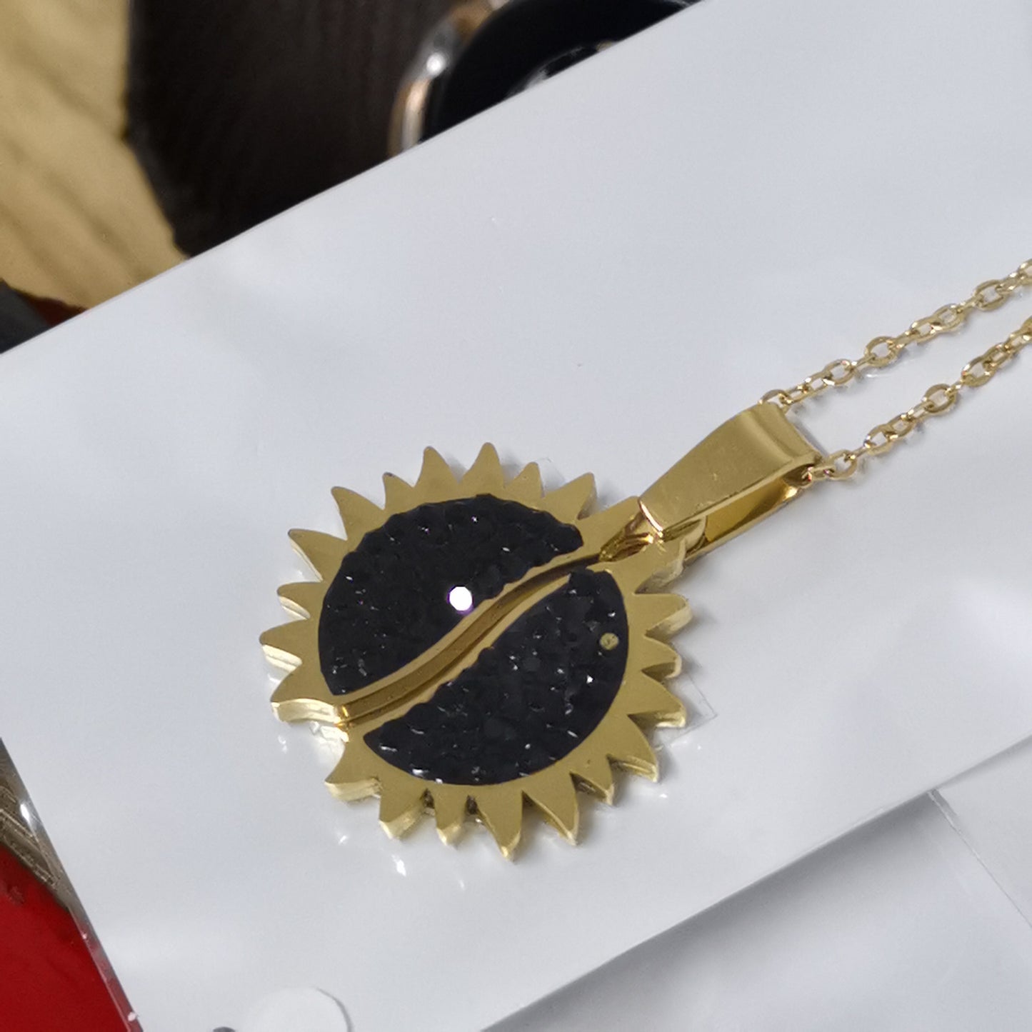 سنسال حفر شمس – أسود 🌑