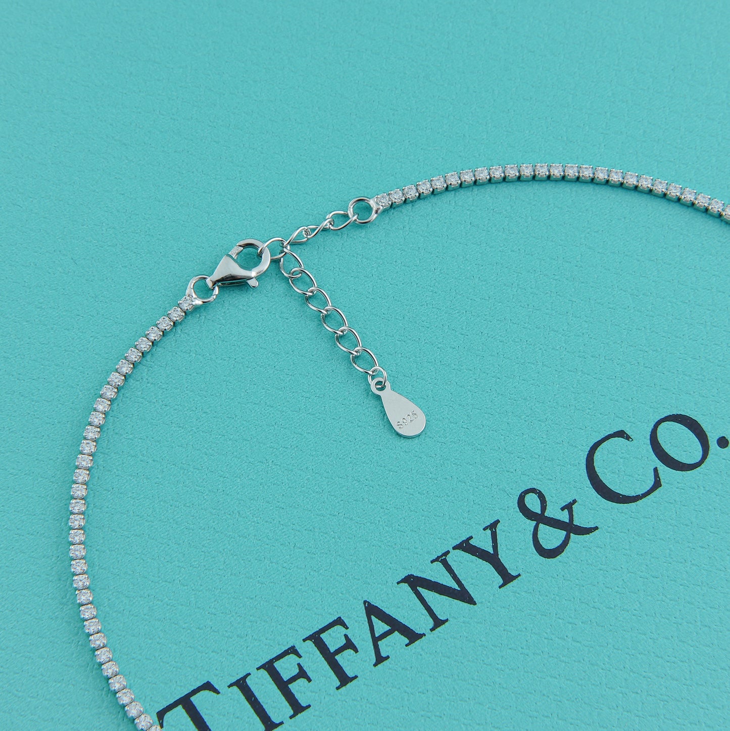 ✨ سنسال تنس فضة – نمرة 1 ✨