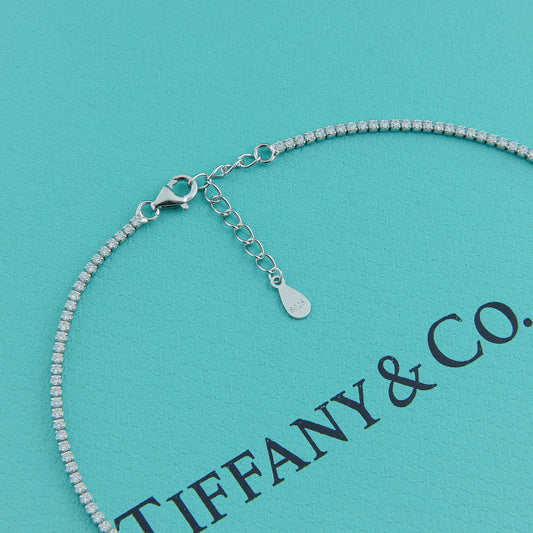 ✨ سنسال تنس فضة – نمرة 1 ✨