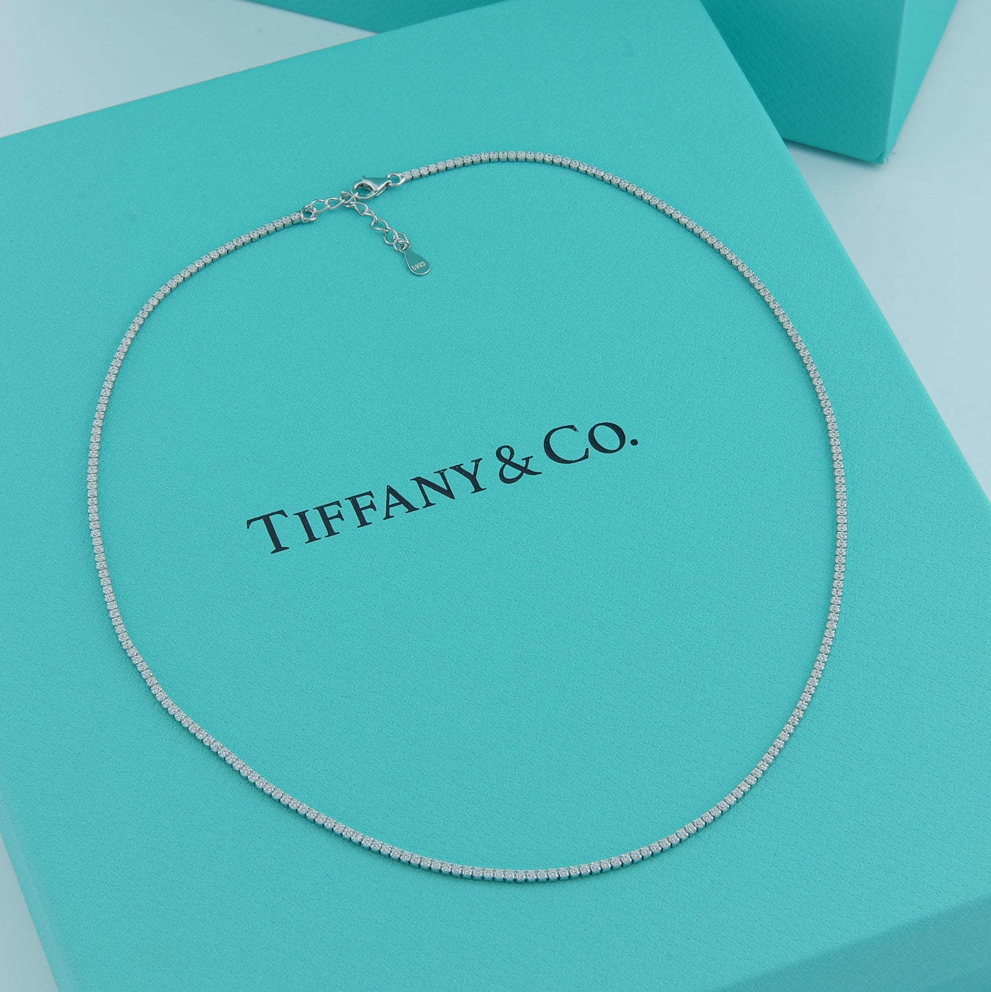 ✨ سنسال تنس فضة – نمرة 1 ✨