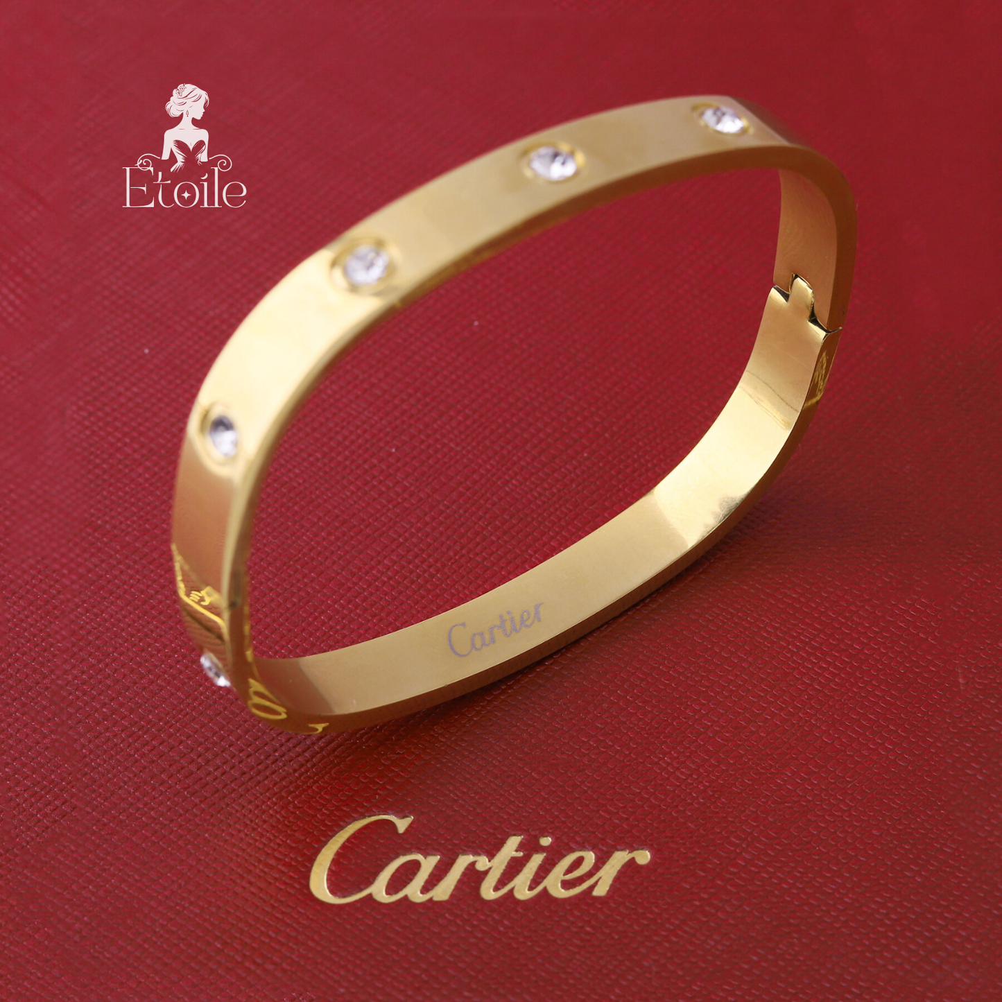 اسوارة كارتير مربع زركون