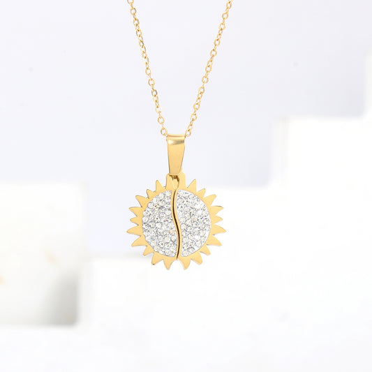 سنسال حفر شمس – أبيض ⚪☀️