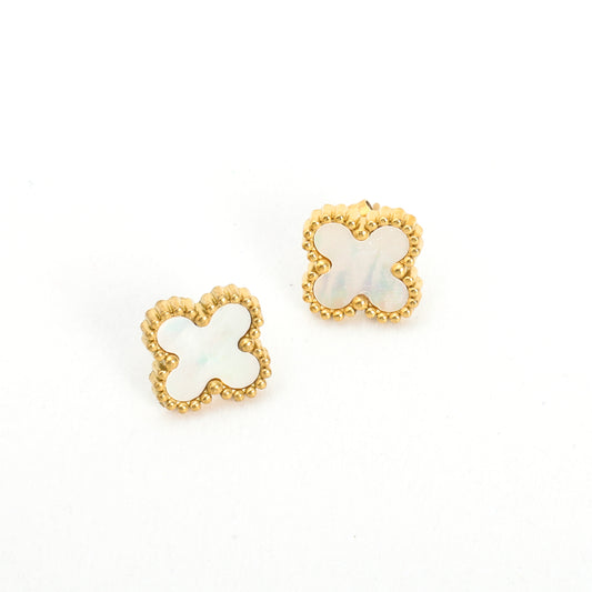 ✨ حلق فان كليف ذهبي ✨