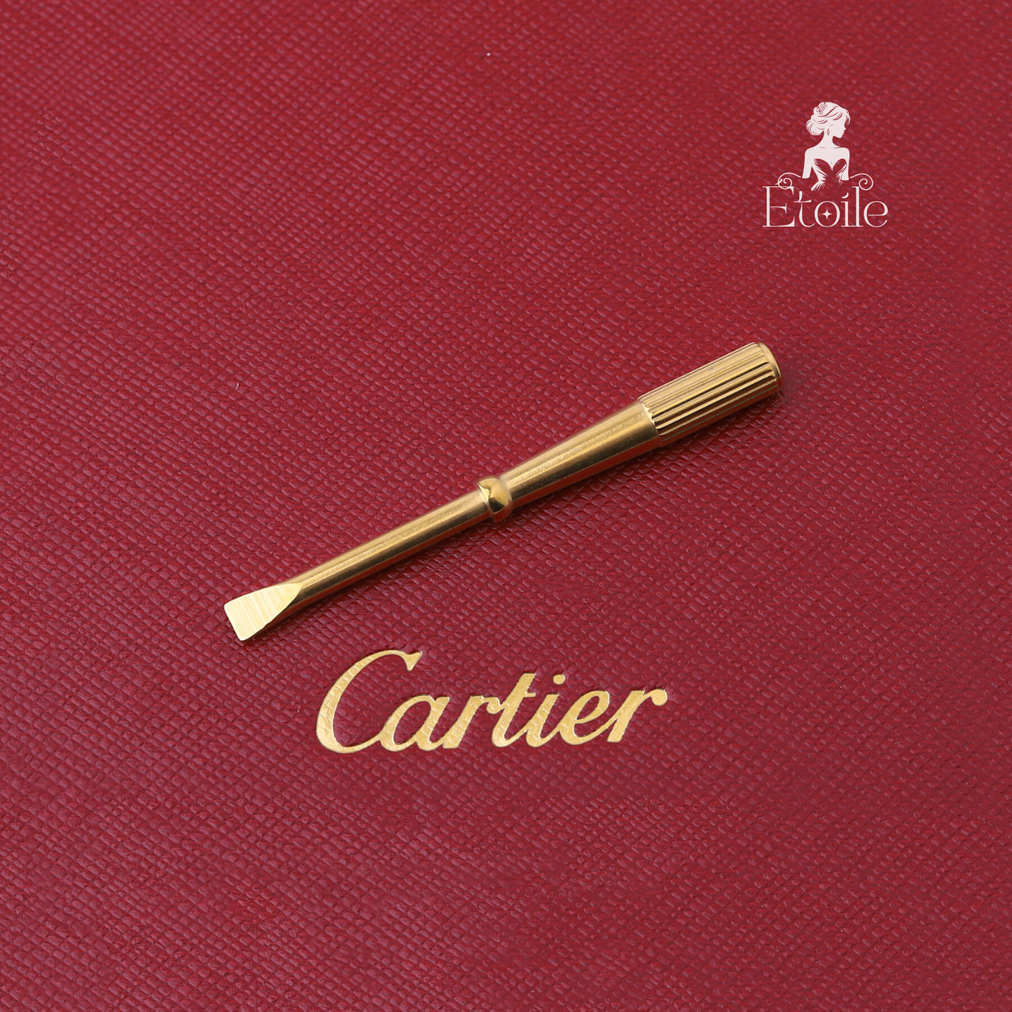 اسوارة كارتير مفك ذهبي زركون 18