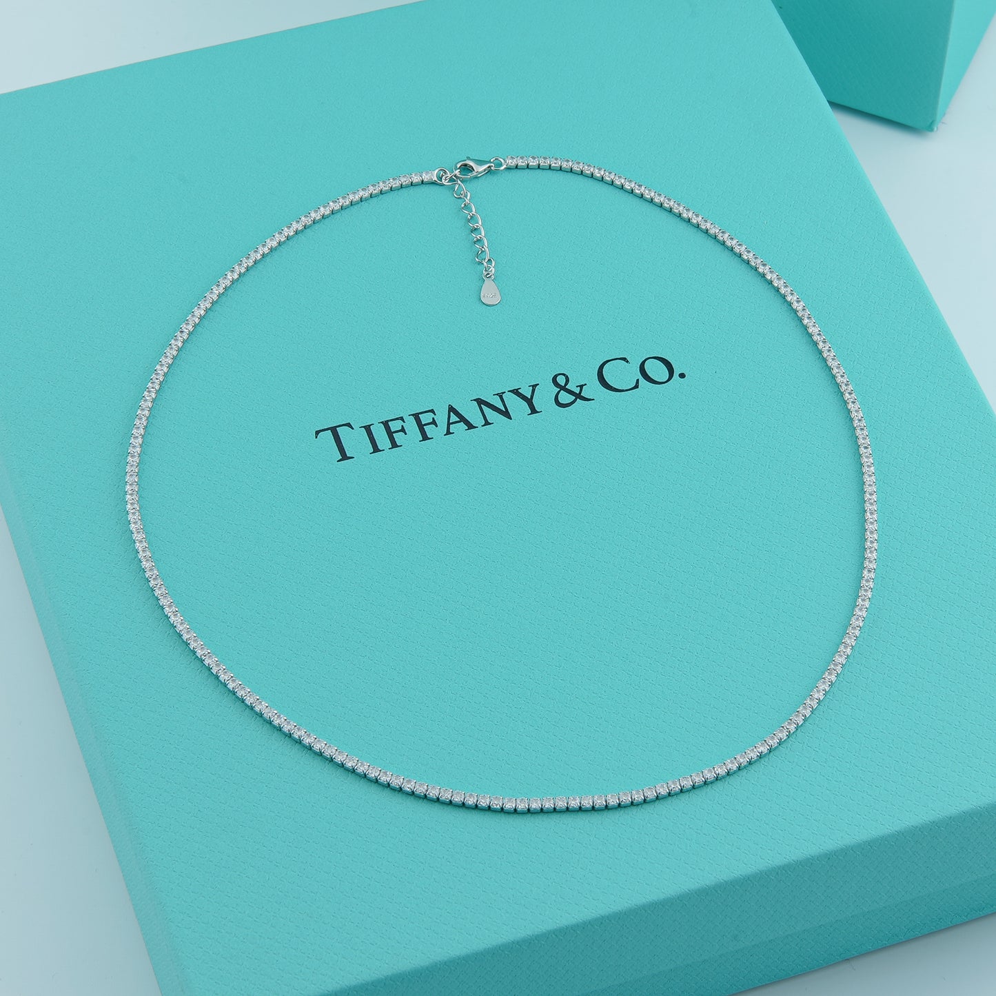 ✨ سنسال تنس فضة – نمرة 2 ✨