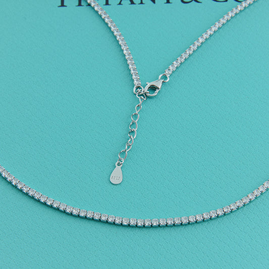 ✨ سنسال تنس فضة – نمرة 2 ✨