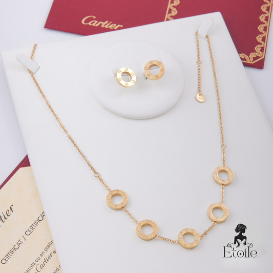 ✨ طقم كارتير Love - مُختم ✨