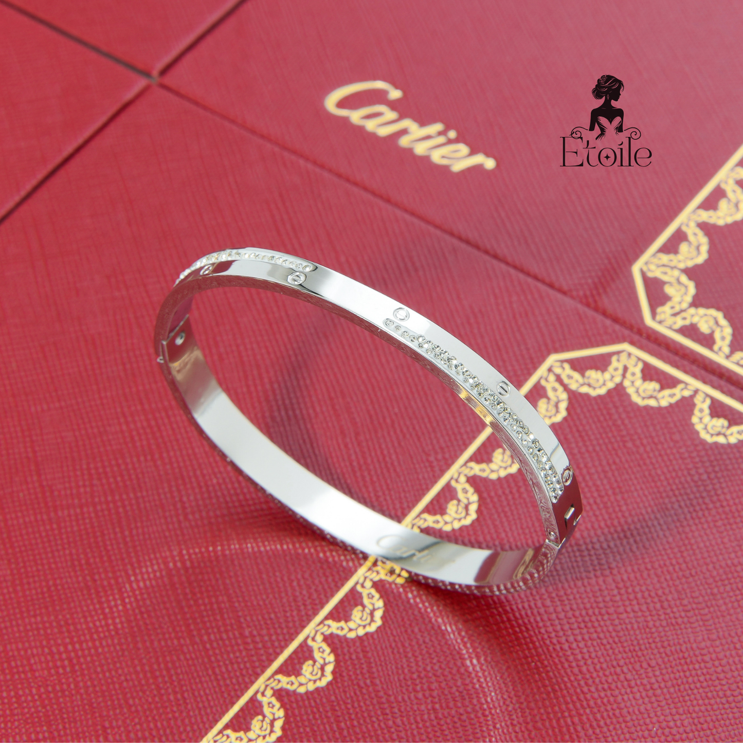 اسوارة كارتير love زركون