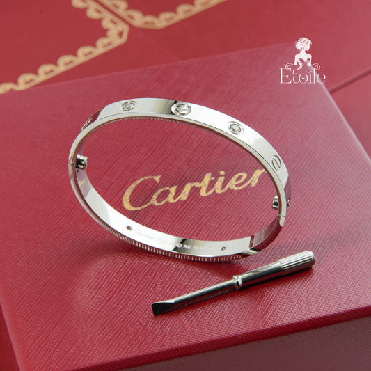 اسوارة كارتير مفك فضي زركون 18