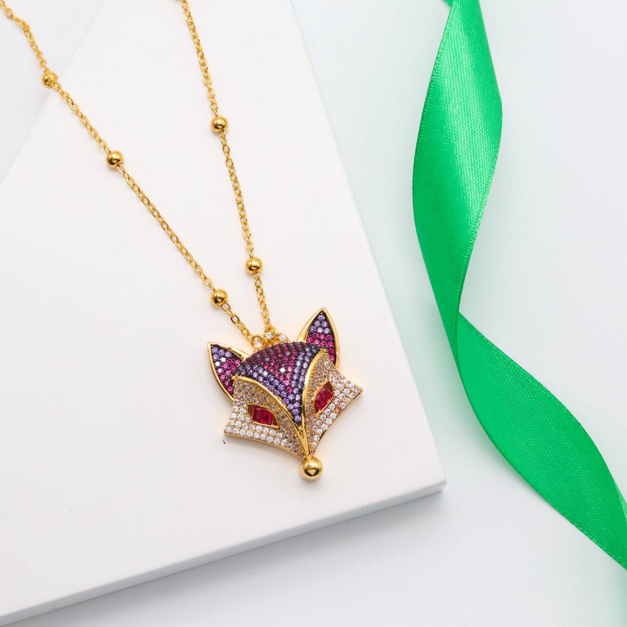 ✨ سنسال فوكس – مارون بنفسجي ✨