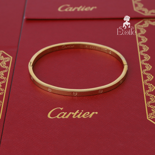 ✨ أسوارة كارتير - رفيع ذهبي ✨