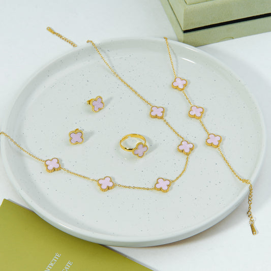 ✨ طقم فان كليف زهري - 4 قطع ✨