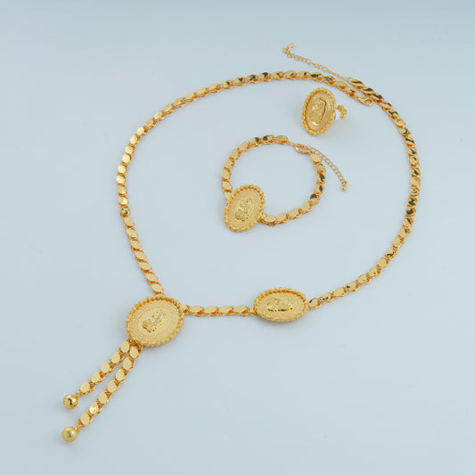 👑 التعليقة المزدوجة "أونصة": طقم فرزاتشي فائق الهيبة 🔱