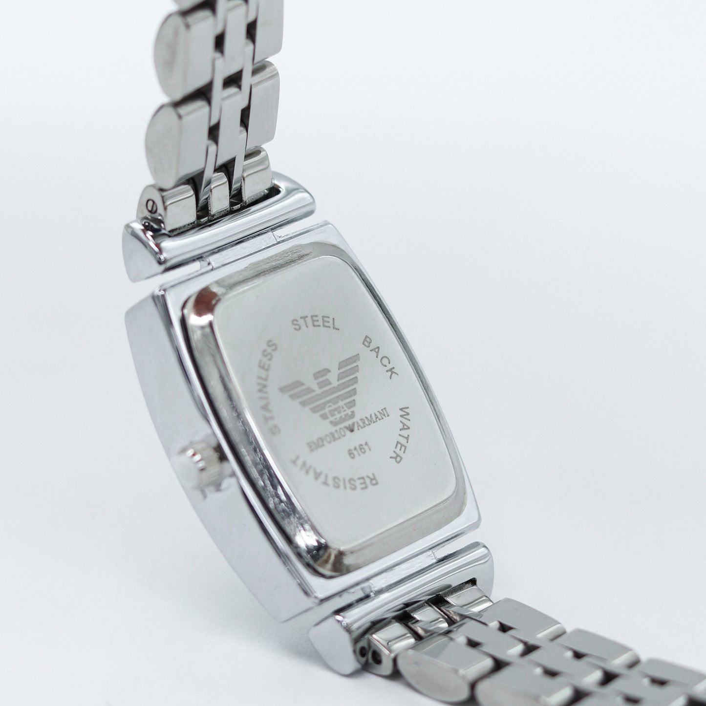 ✨ ساعة Emporio Armani – فضي فاخر ✨