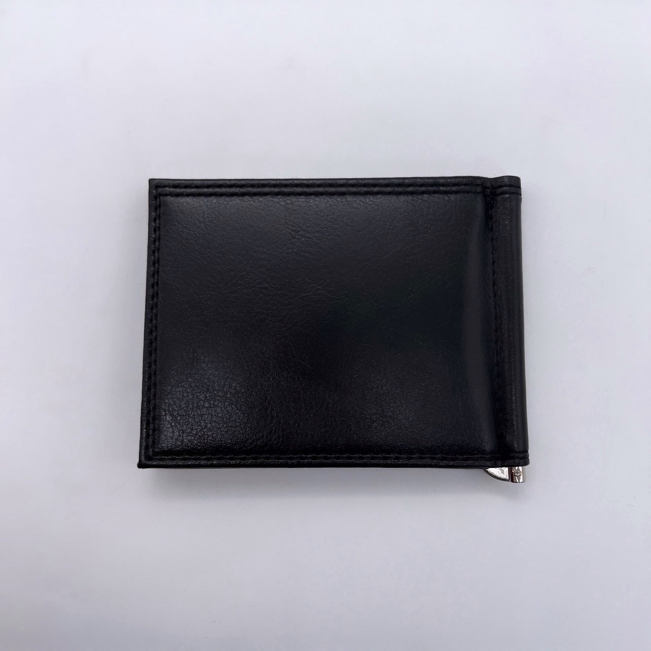 جزدان جلد طبيعي – أسود مع سحاب خارجي 🖤