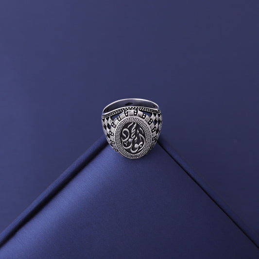 خواتم رجالي فضة – تفصيل خاص حسب الطلب 💎