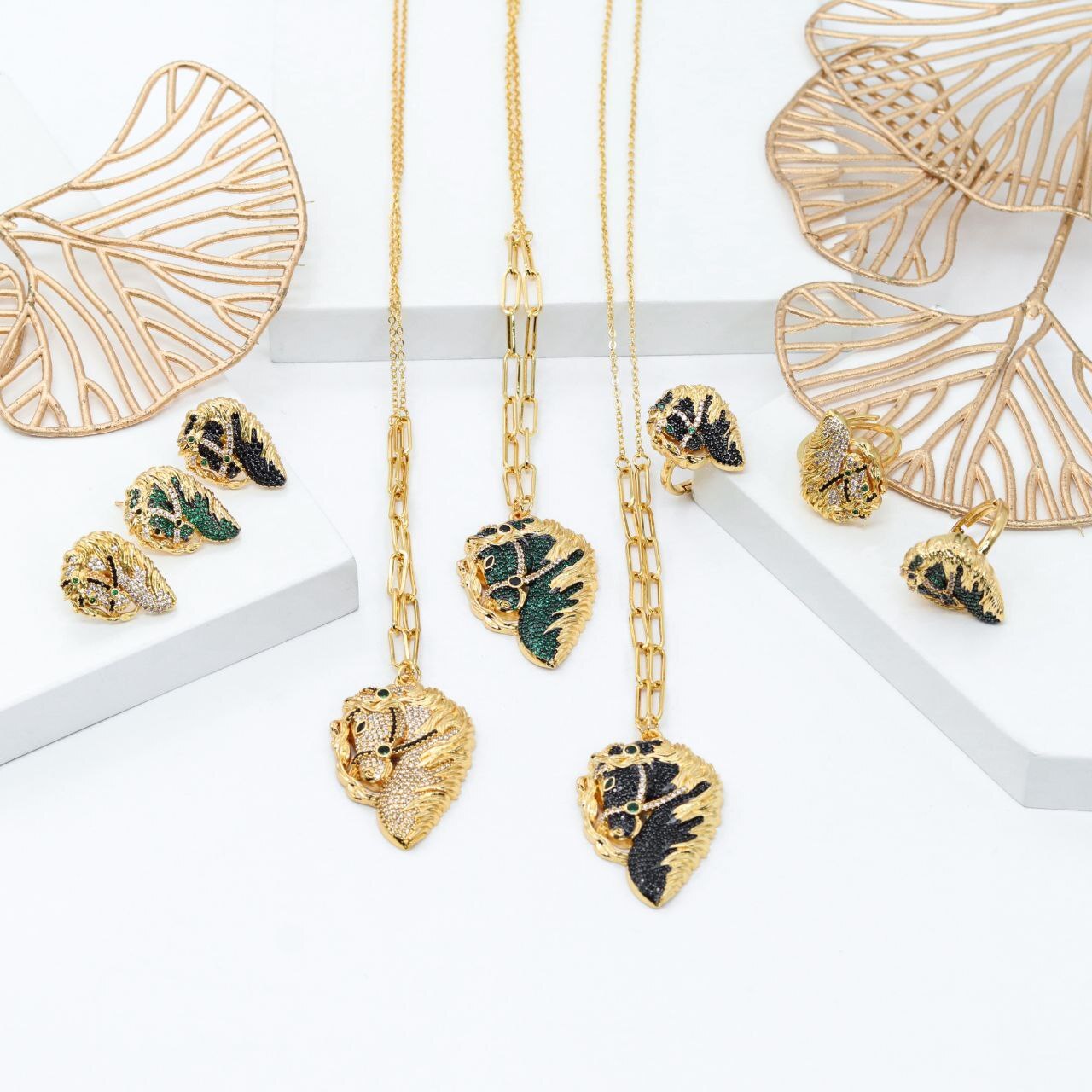 ✨ طقم الأصيلة – سكجها ناعم أخضر ✨